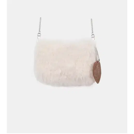 헤더먼트 curly fur bag (cream)