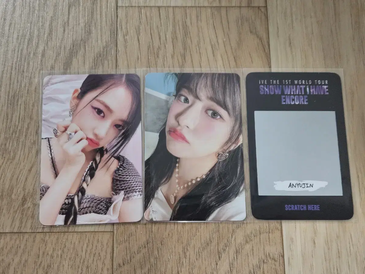 ive ahn yujin photocard bulk wts must switch japan album