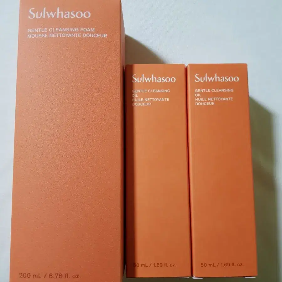 설화수 순행폼 200ml 오일 100ml