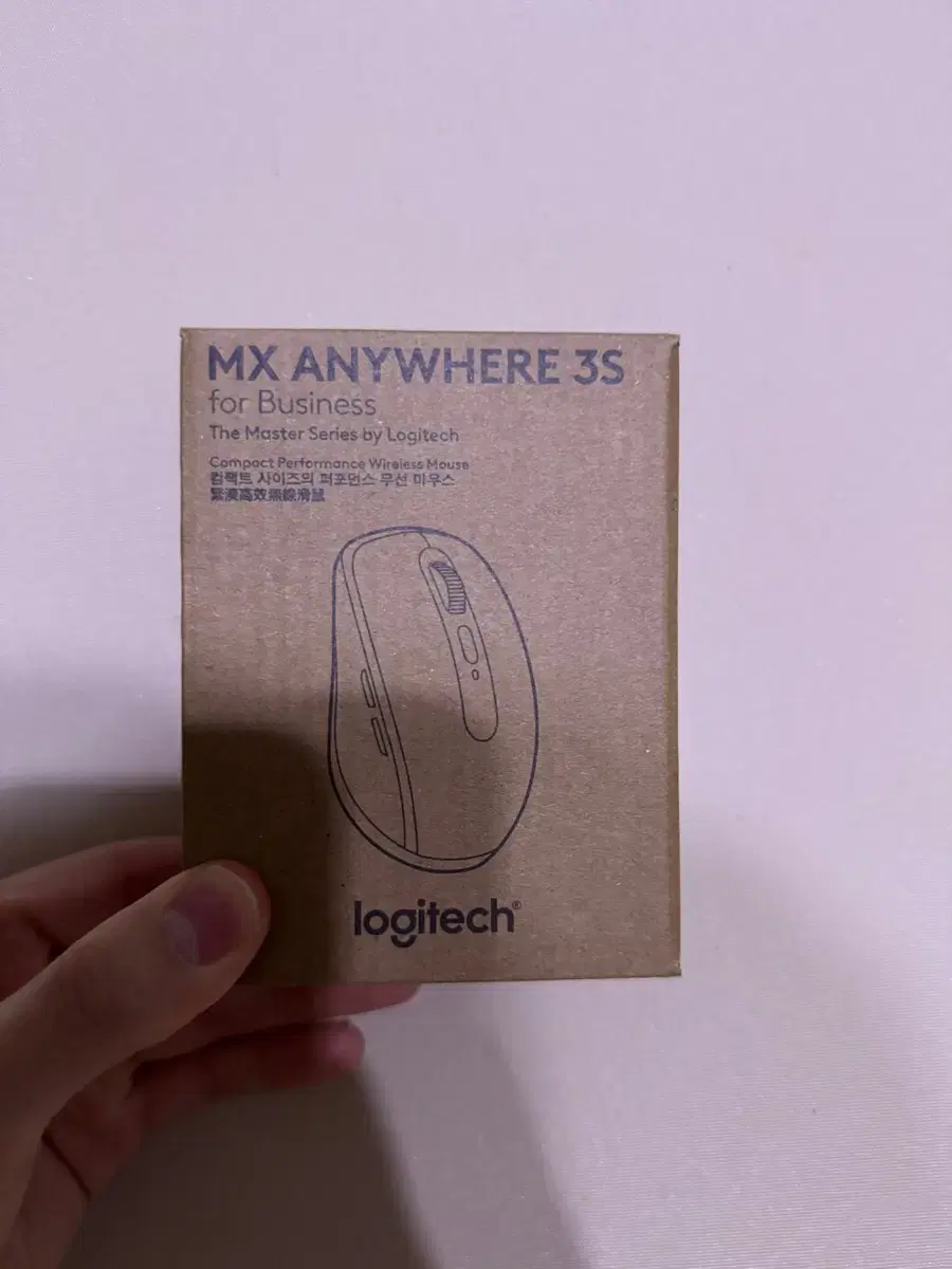 로지텍 국내정발 MX Anywhere 3S 무소음 마우스