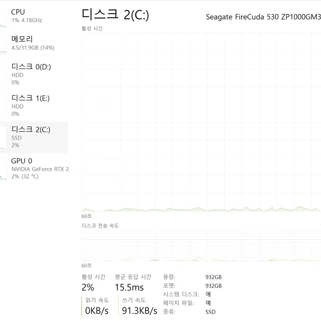 Ryzen7-3800x/RAM 32gb/2070super/ssd 1tb외