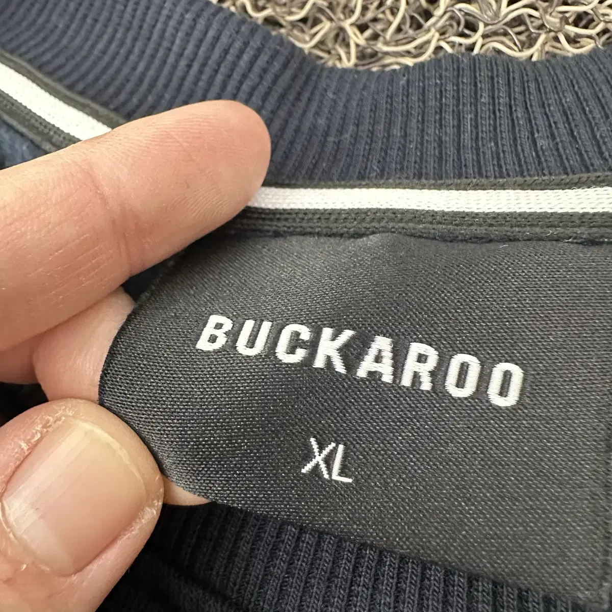 BUCKAROO 버커루 24년형 맨투맨 네이비 XL