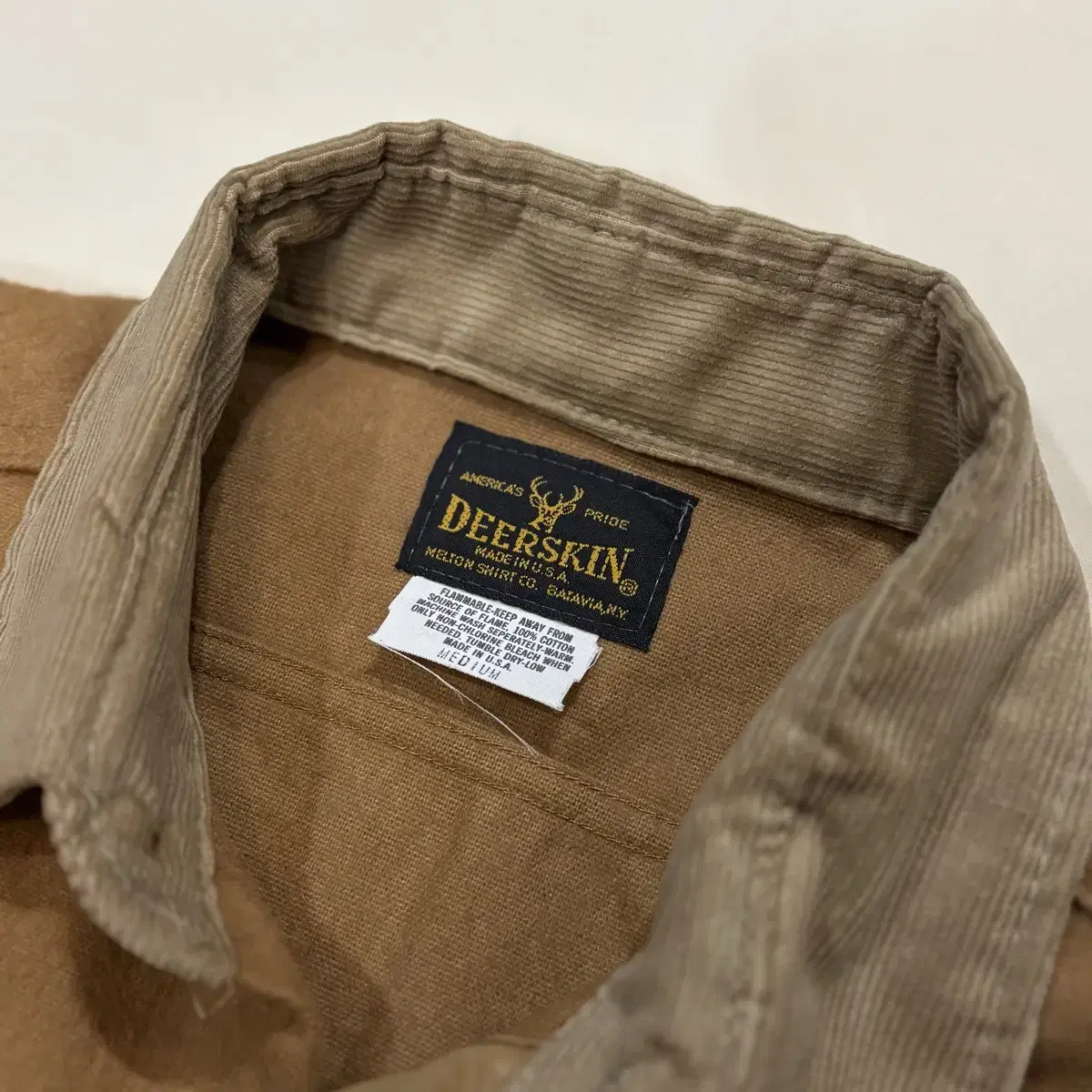 MELTON SHIRT CO. 코튼 셔츠 ( M / 102-105 )