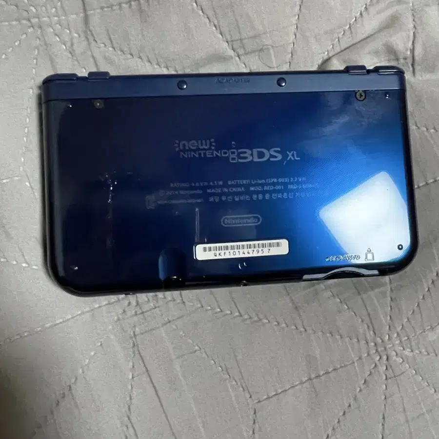 뉴 닌텐도3ds xl 블루 포켓몬 뱅크 포함