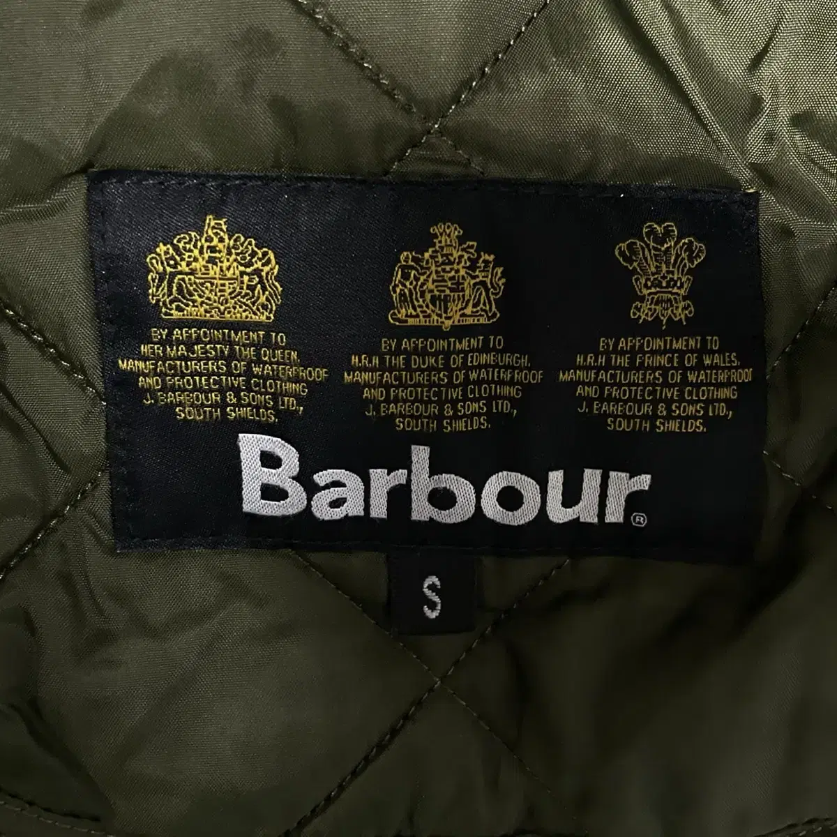 바버 Barbour 헤리티지 리데스데일 퀄티드 자켓 카키