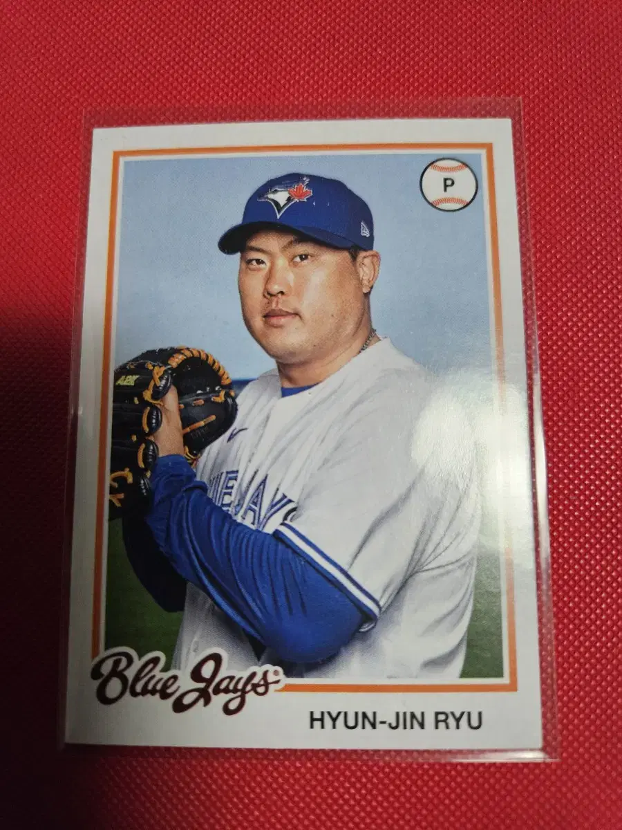 류현진 2022 Topps base 카드