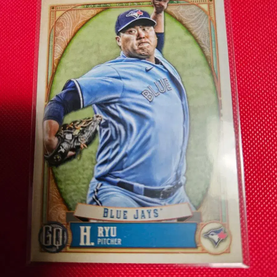 류현진 2021 Topps 집시퀸 base 카드