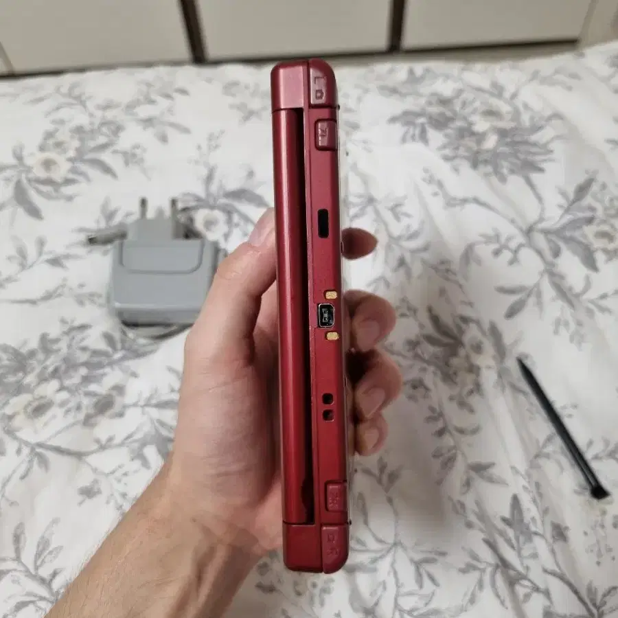 뉴 닌텐도 3dsxl 메탈릭레드 풀구성 A급