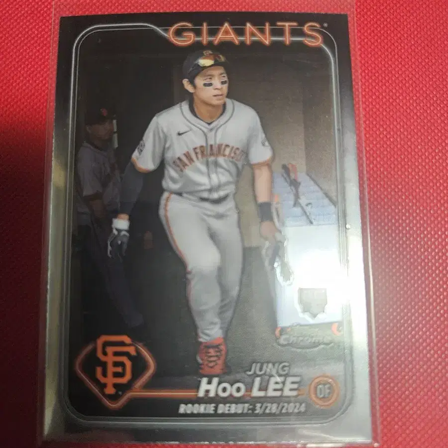 이정후 2024 Topps Chrome 루키 카드