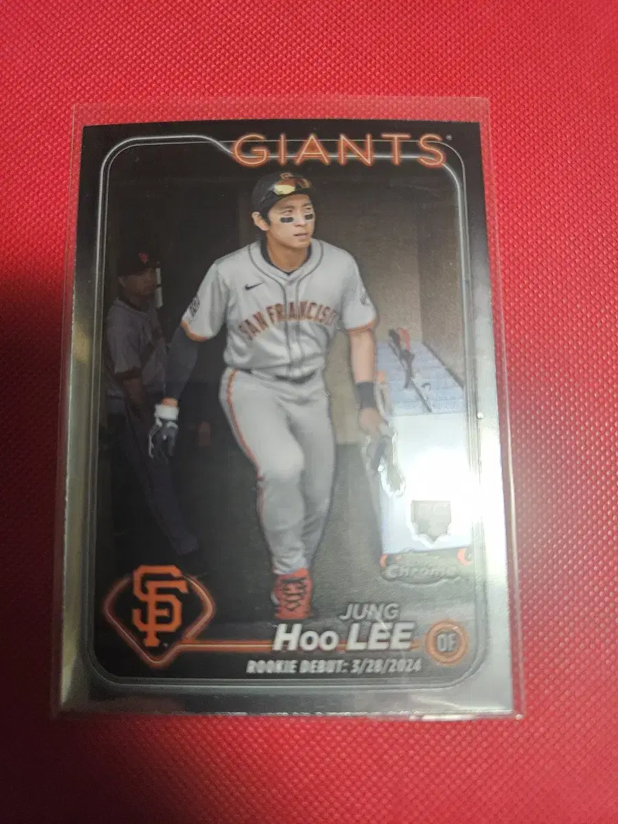 이정후 2024 Topps Chrome 루키 카드