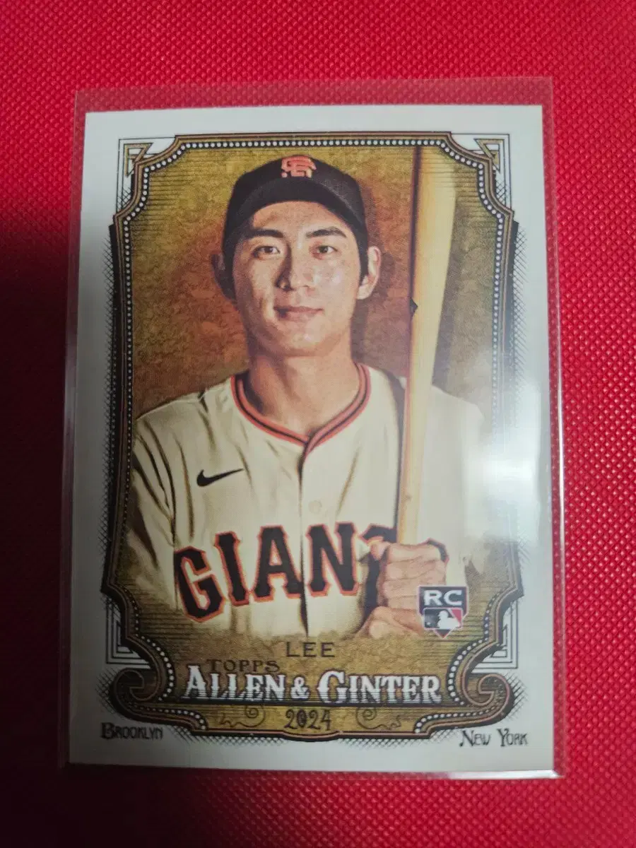 이정후 2024 Allen&Ginter 루키 카드