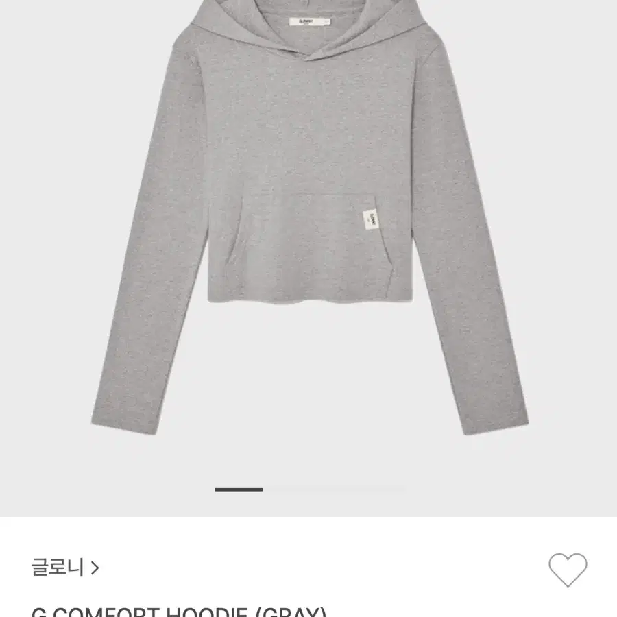 글로니 G COMFORT HOODIE 컴포트 후디 M