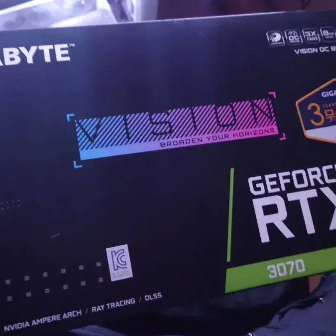 기가바이트 RTX3070 VISION OC