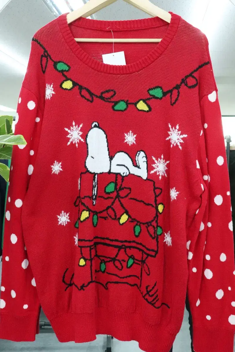 W(F) Brand-Vintage Knit Christmas Old School-10E86