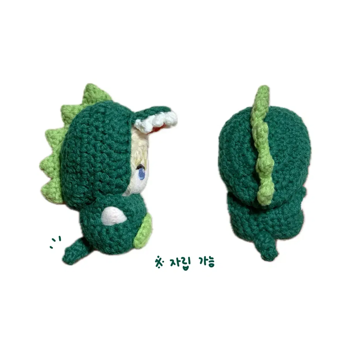 7cm 인형 옷 공룡 코스튬