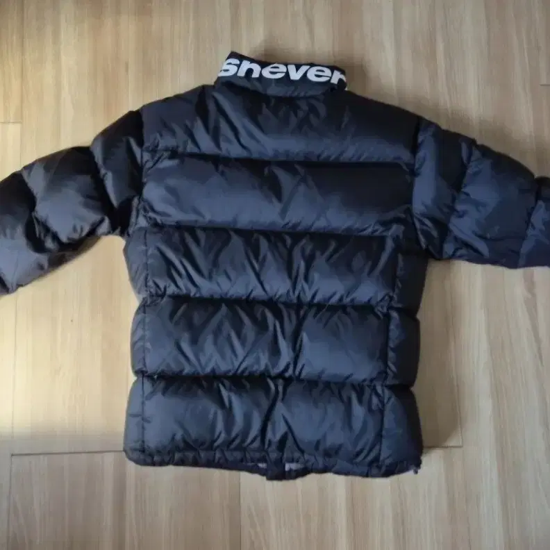 디스이즈네버뎃SP-LogoPuffy Down Jacket Black(m)