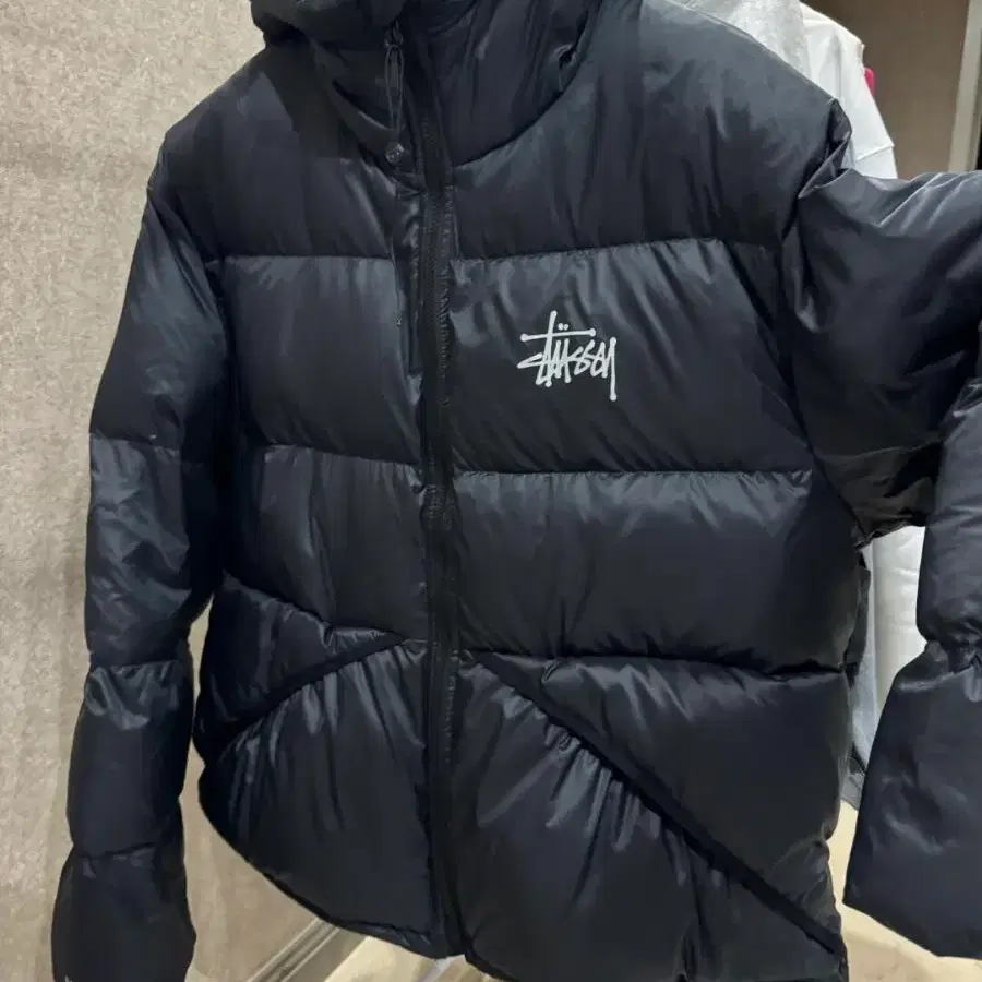 stussy 스투시 핑크 패딩