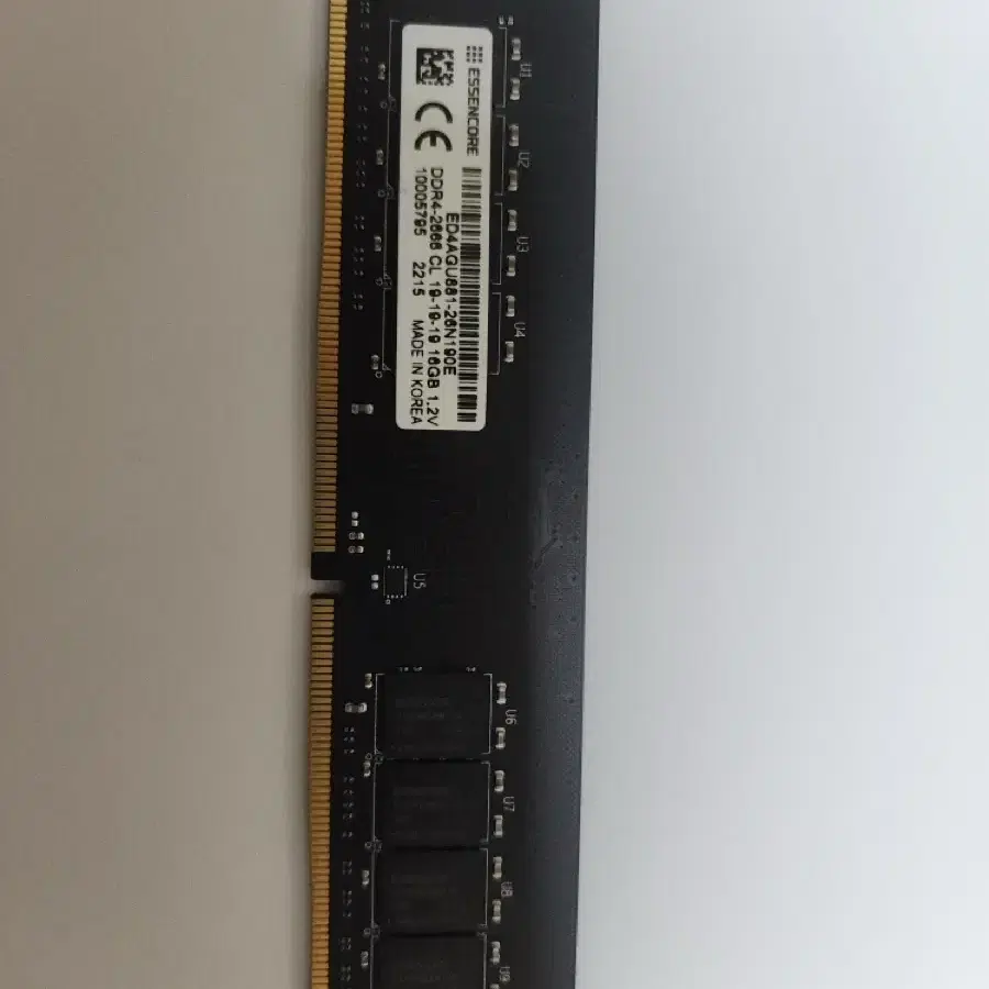 메모리카드16GB DDR4  에센코어제품