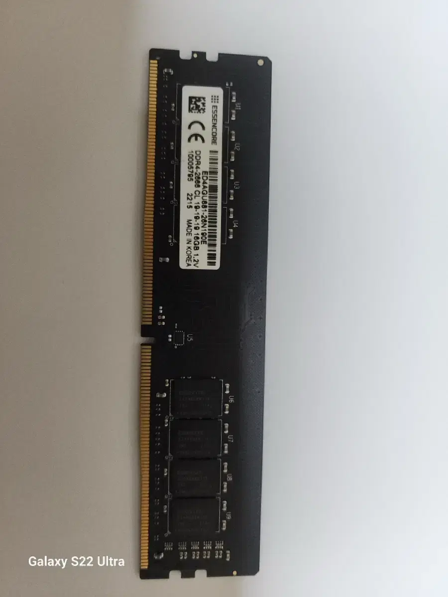 메모리카드16GB DDR4  에센코어제품