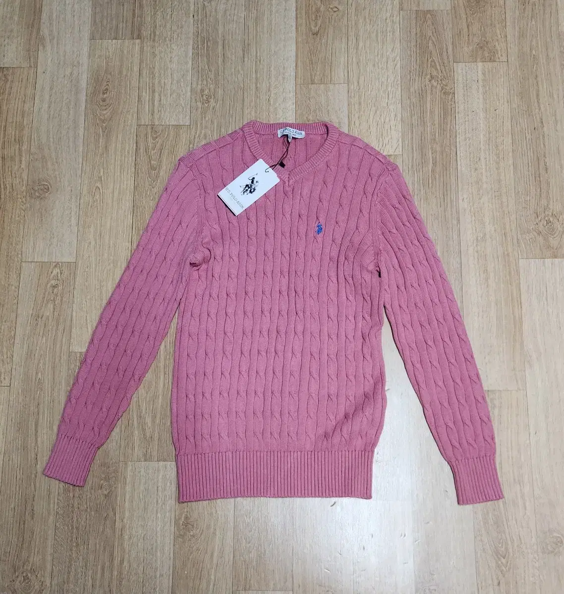 (takpo) polo patchwork knit new womens 95