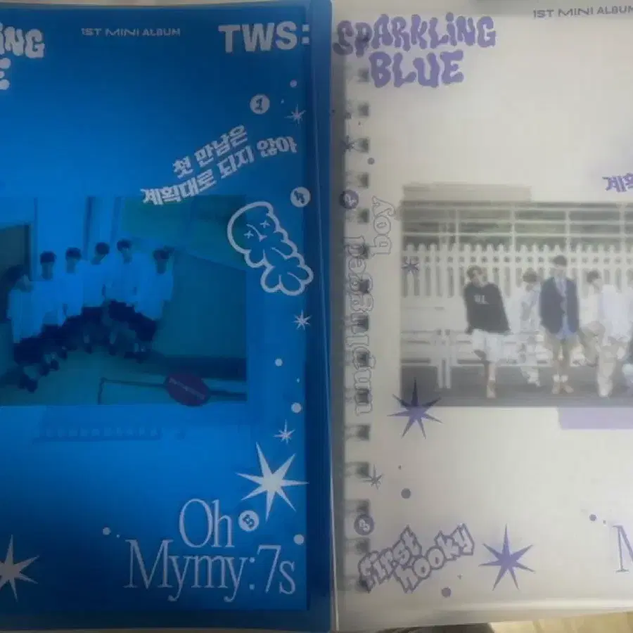 TWS 투어스 Sparkling blue 개봉앨범 투어스 개봉앨범