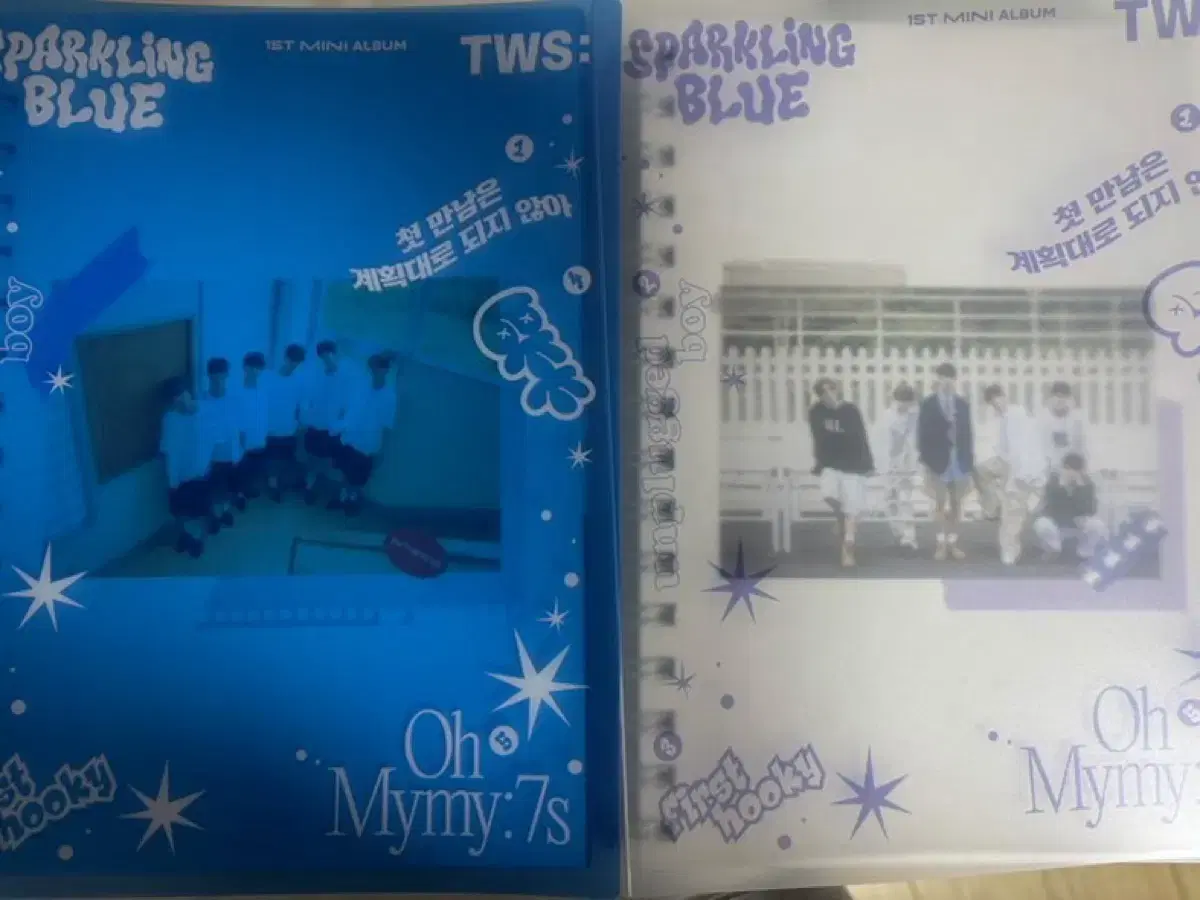 TWS 투어스 Sparkling blue 개봉앨범 투어스 개봉앨범