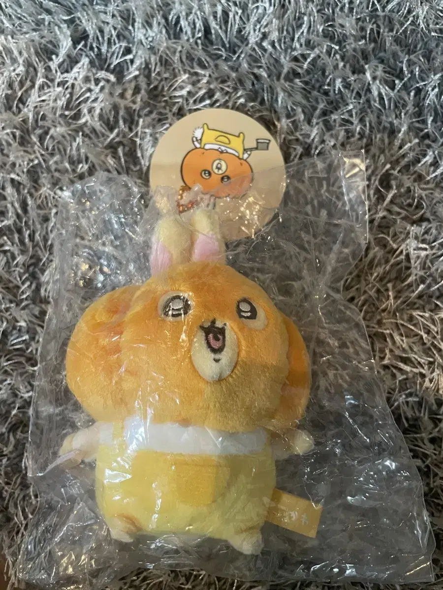 Unsealed Chiikawa Pumpkin Usagi Hosagi Mascot