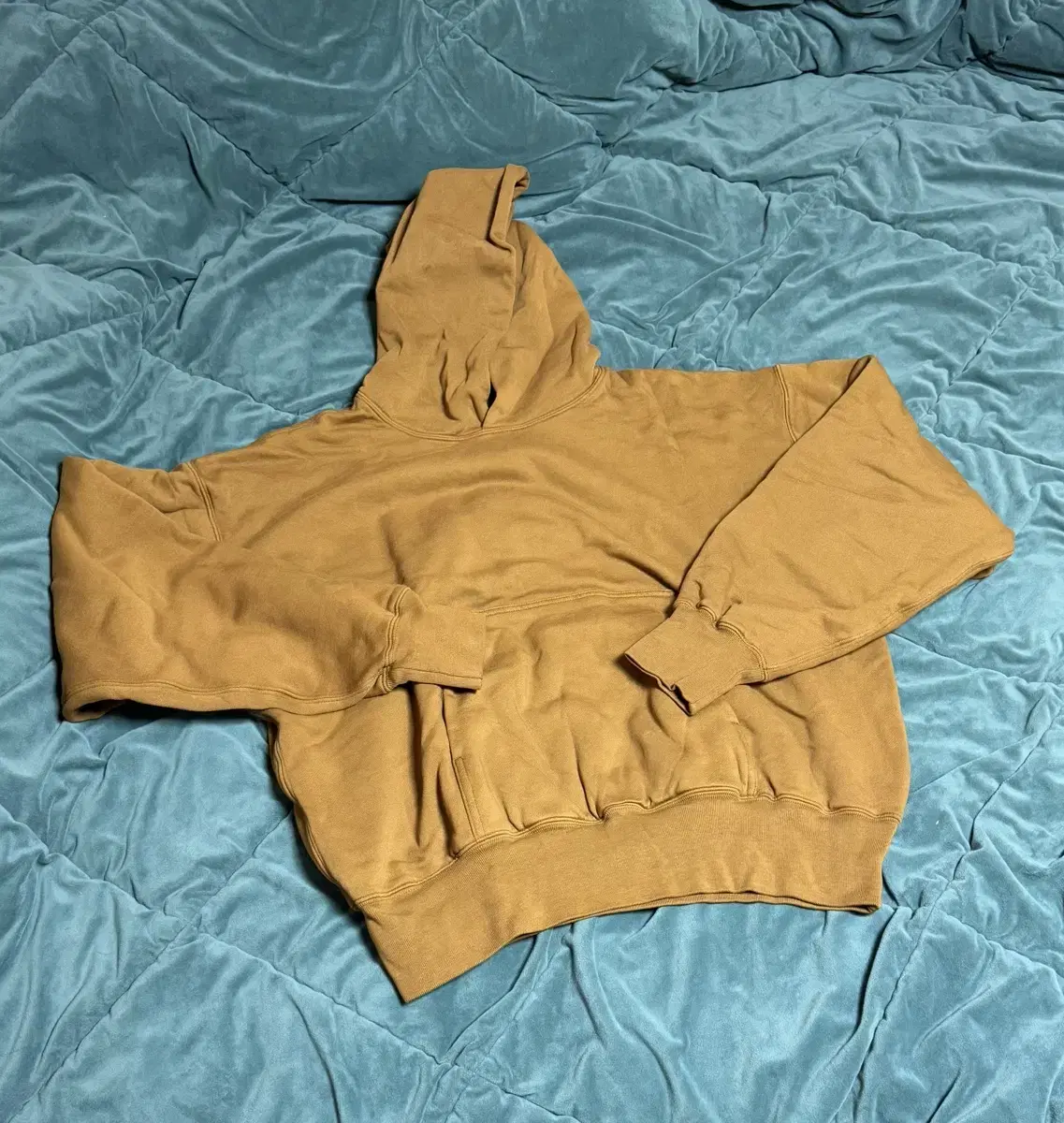 E.JI Gap Perfect Hoodie Light Brown L