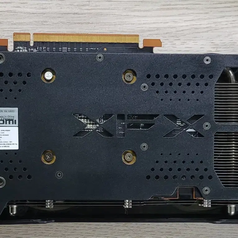 [고장,부품용] XFX RADEON RX6600 팝니다.