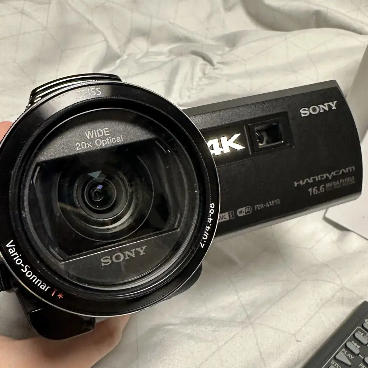 [S급] 소니 캠코더 4K FDR-AXP55 (ax43a, ax700)