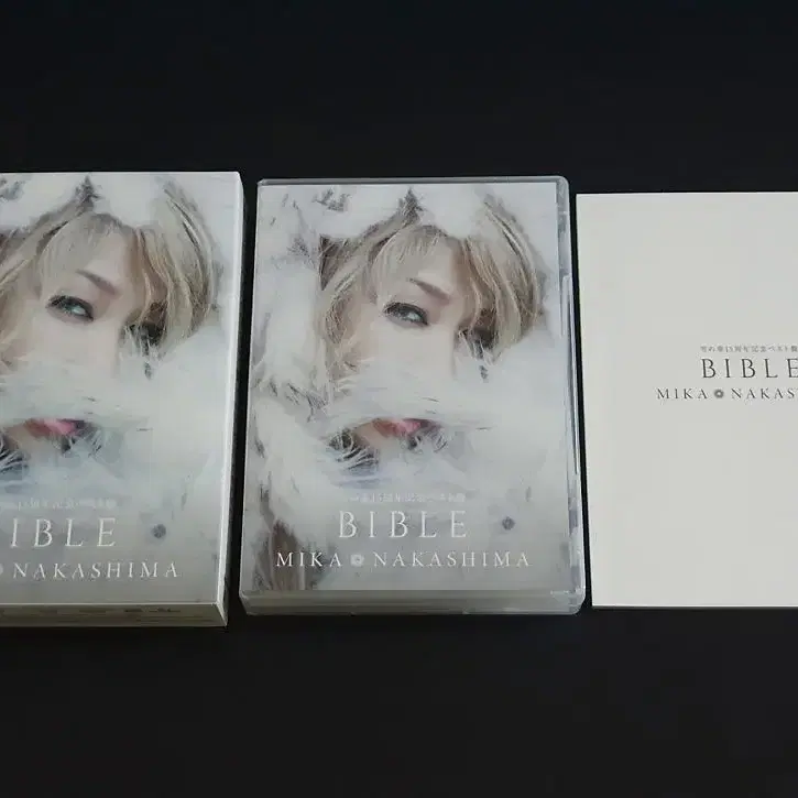 나카시마미카 앨범 BIBLE (3CD+BD) 눈의 꽃 15주년 기념반