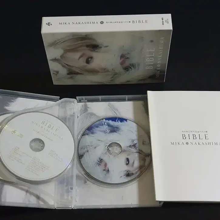 나카시마미카 앨범 BIBLE (3CD+BD) 눈의 꽃 15주년 기념반