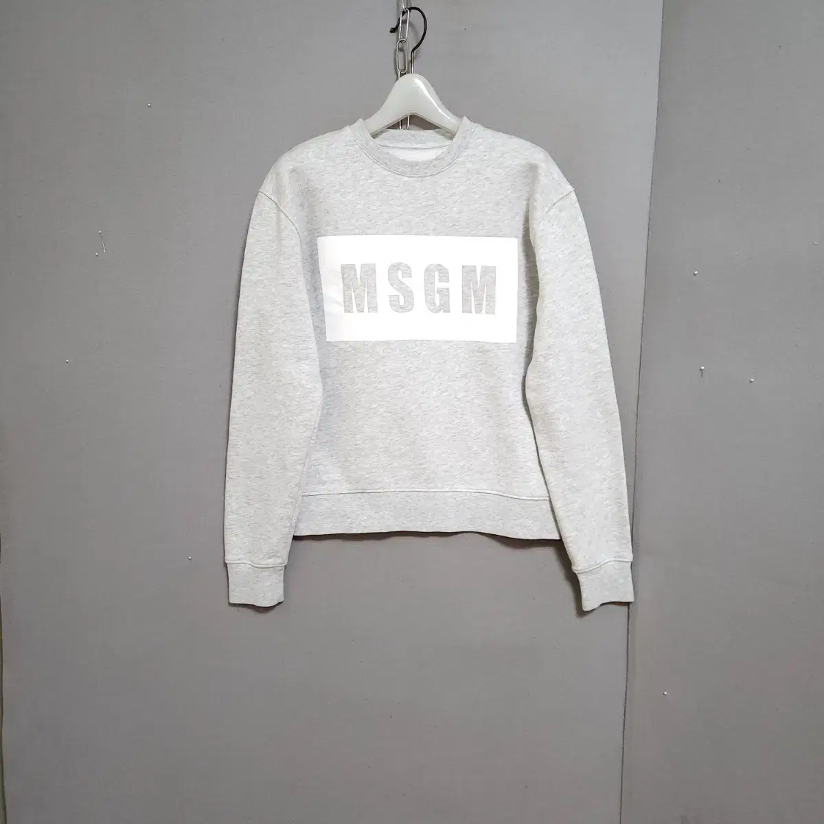 MSGM 안기모 맨투맨 S    n0329    애슐리상점