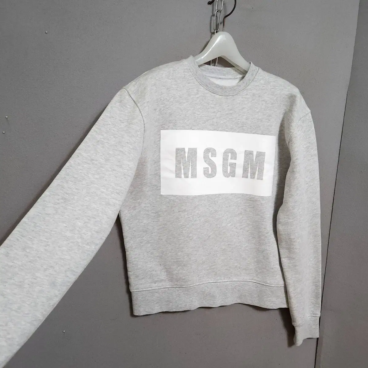 MSGM 안기모 맨투맨 S    n0329    애슐리상점