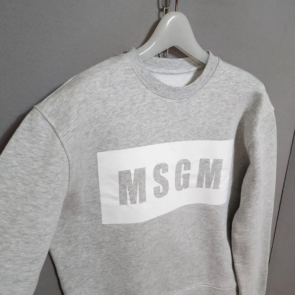 MSGM 안기모 맨투맨 S    n0329    애슐리상점