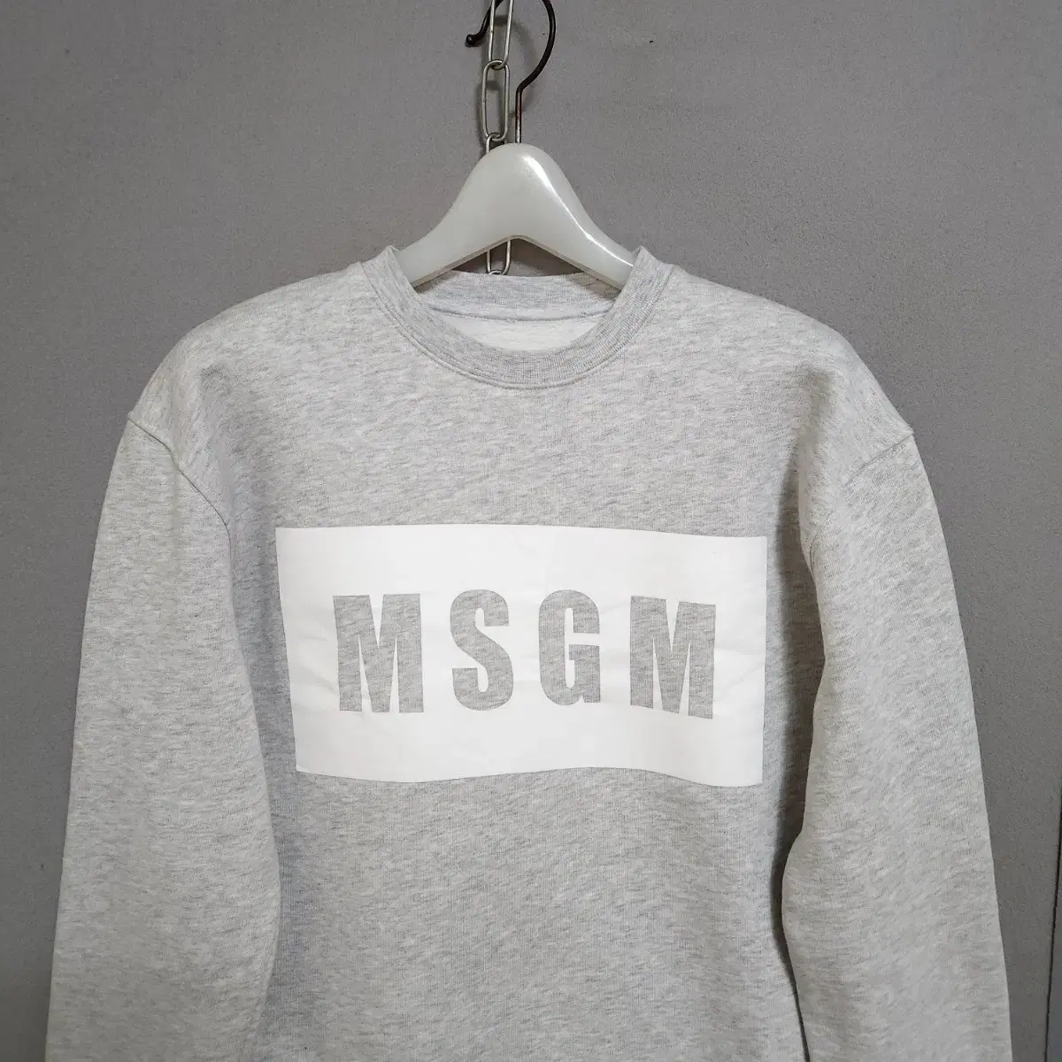 MSGM 안기모 맨투맨 S    n0329    애슐리상점