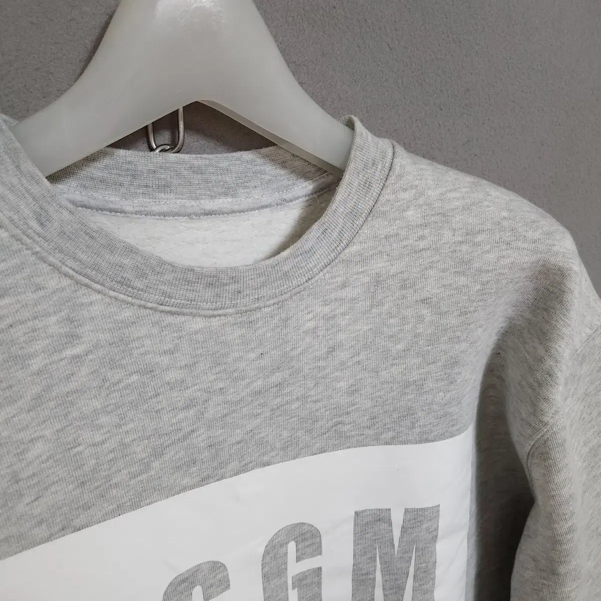 MSGM 안기모 맨투맨 S    n0329    애슐리상점