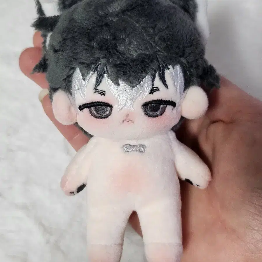 10cm 무속성 인형 블랙탄 강쥬