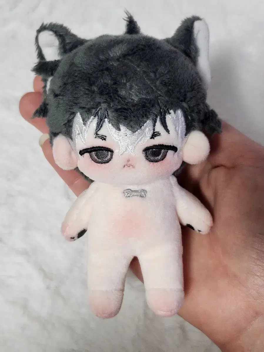 10cm 무속성 인형 블랙탄 강쥬