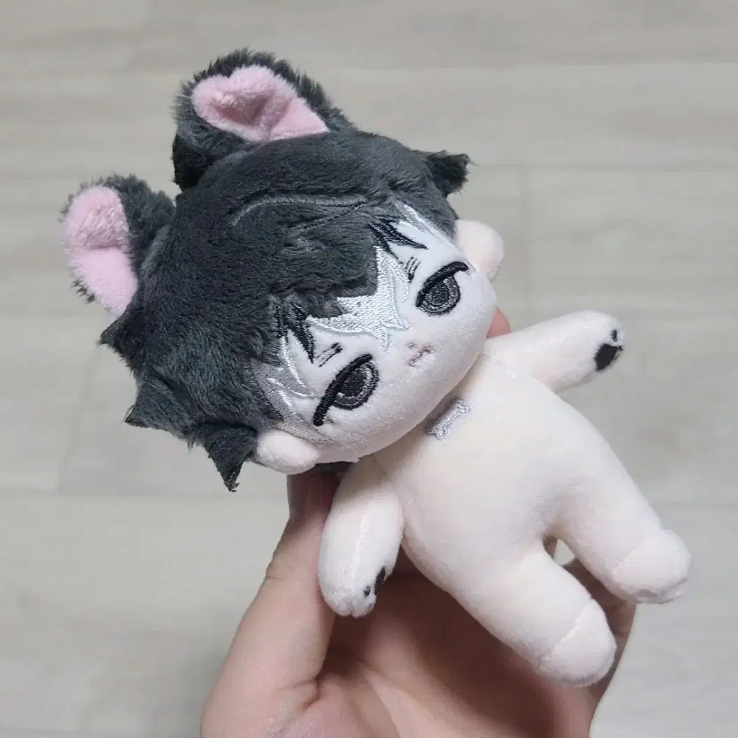 10cm 무속성 인형 블랙탄 강쥬