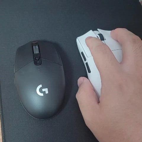 로지텍 G304 블랙 사무용 저소음 무선 마우스