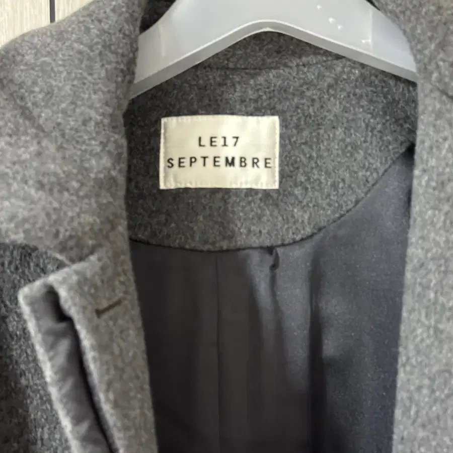 le17septembre Raglan sleeve wool coat 차콜