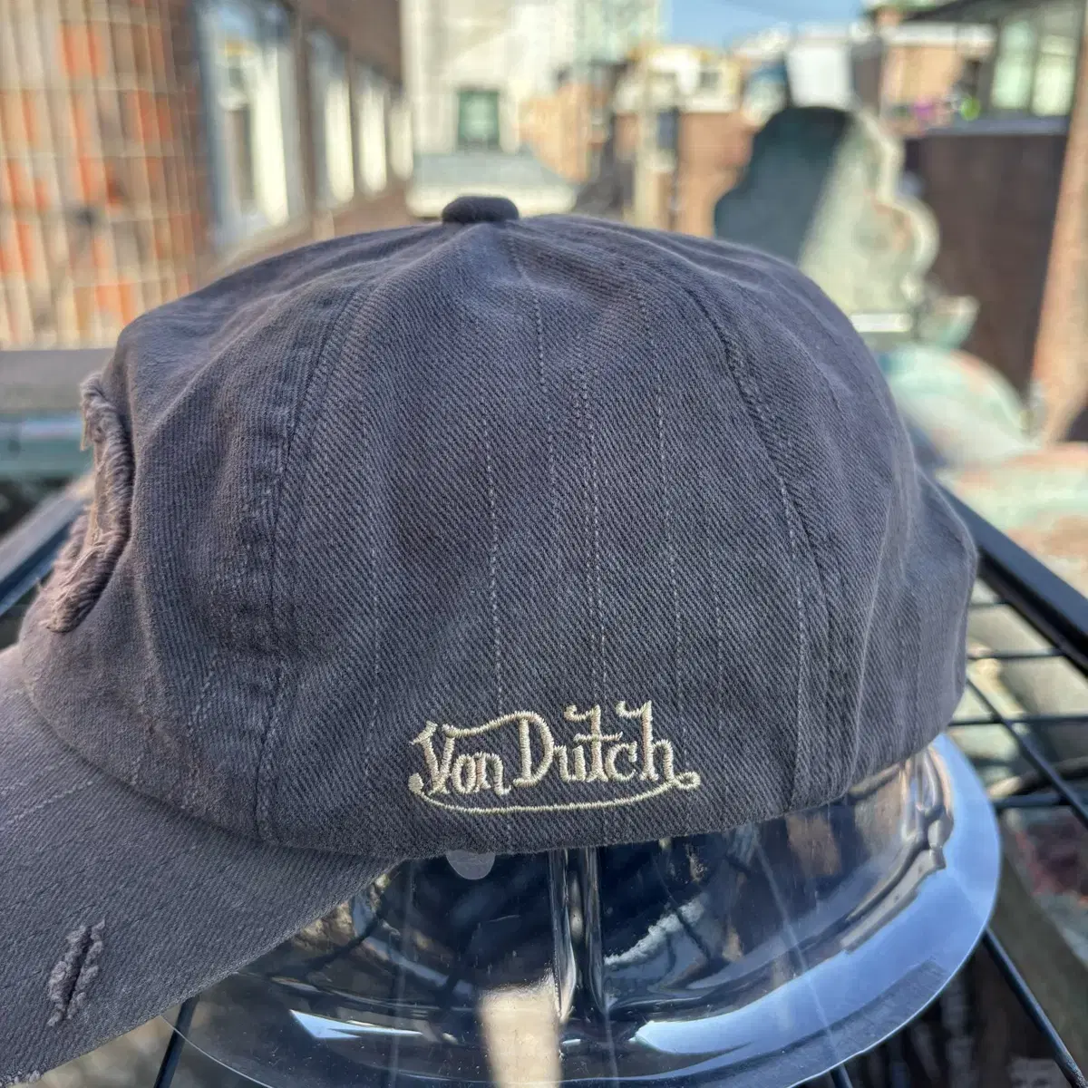 Von Dutch 본더치 데미지 디테일 볼캡