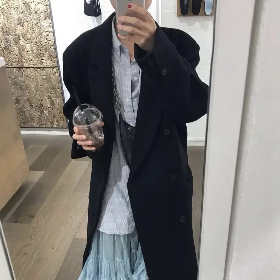 에옹쓰 garden long over coat