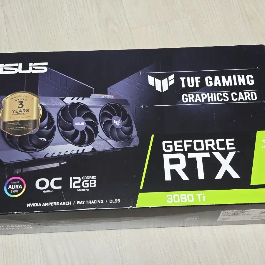 ASUS TUF Gaming 지포스 RTX 3080 Ti O12G OC