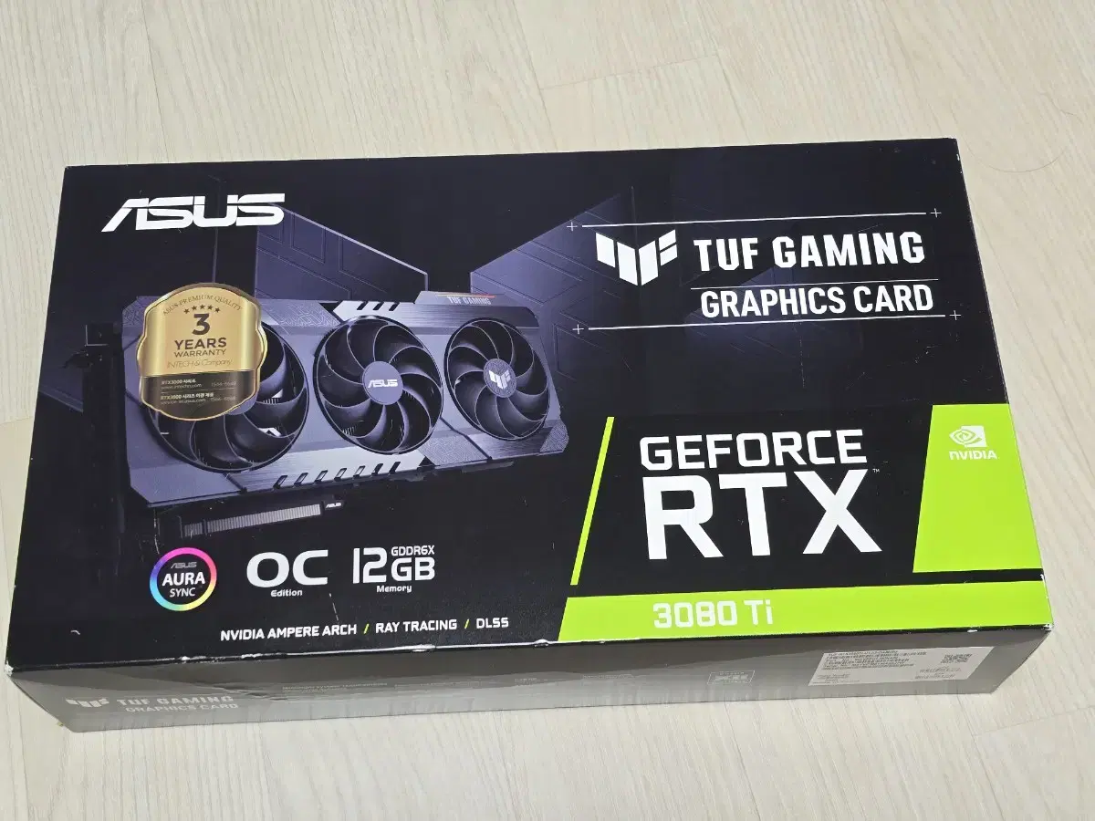 ASUS TUF Gaming 지포스 RTX 3080 Ti O12G OC