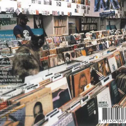 DJ Shadow - Endtroducing (CD) 유럽반90s 민트급