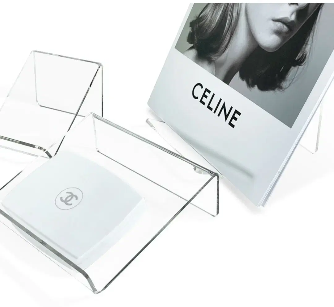 Acrylic shelf display N-shaped display stand display pedestal