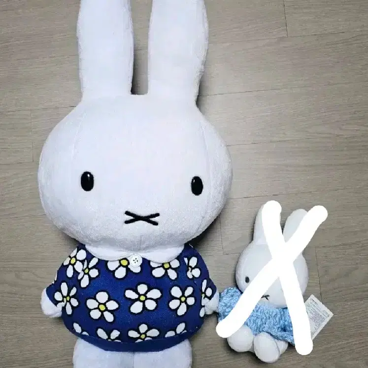 일본 미피 Miffy 대형인형 45cm