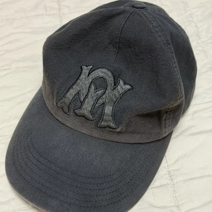 MPQ BIG VISOR CAP (washed black)